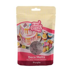 Deco melts púrpura 250 grs funcakes