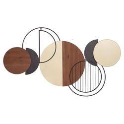 Decoracion Mural Metal.Aenor 116X76 Cm.