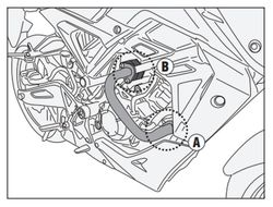 Defensa motor Honda CB 125 R (21>)