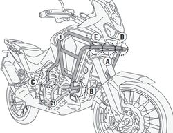 Defensas de motor CRF1100L Africa Twin Adventure Sports (24)