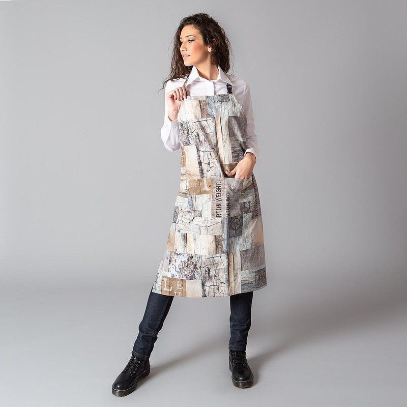 Delantal algodón varios estampados