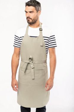 Delantal Con Bolsillo Algodón Orgánico