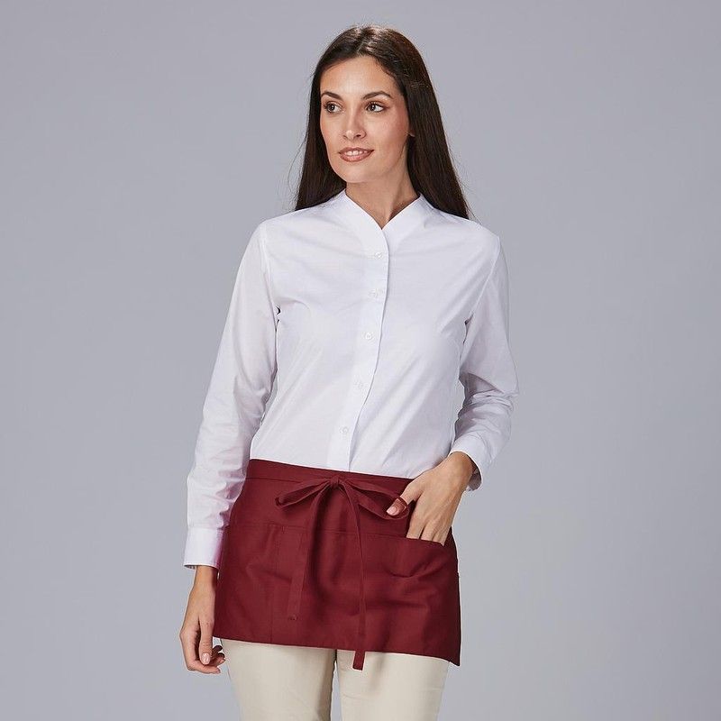 Delantal corto antimanchas colores