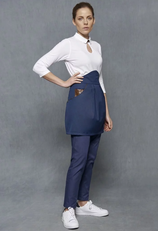 Delantal corto colores