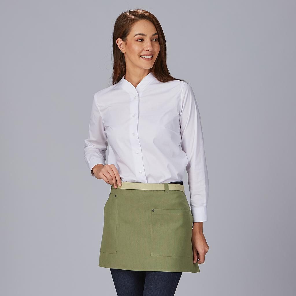 Delantal corto espiga colores