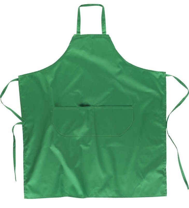 Delantal cruzado largo 95x90cm Verde Pistacho