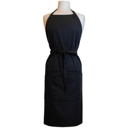 Delantal de camarero completo negro