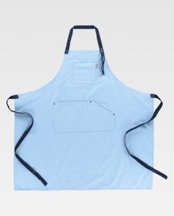Delantal de color Celeste
