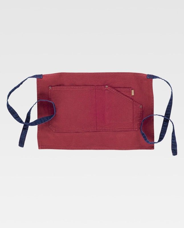 Delantal de color Granate