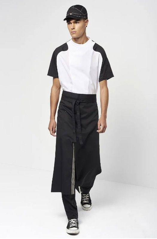 Delantal Francés abierto colores