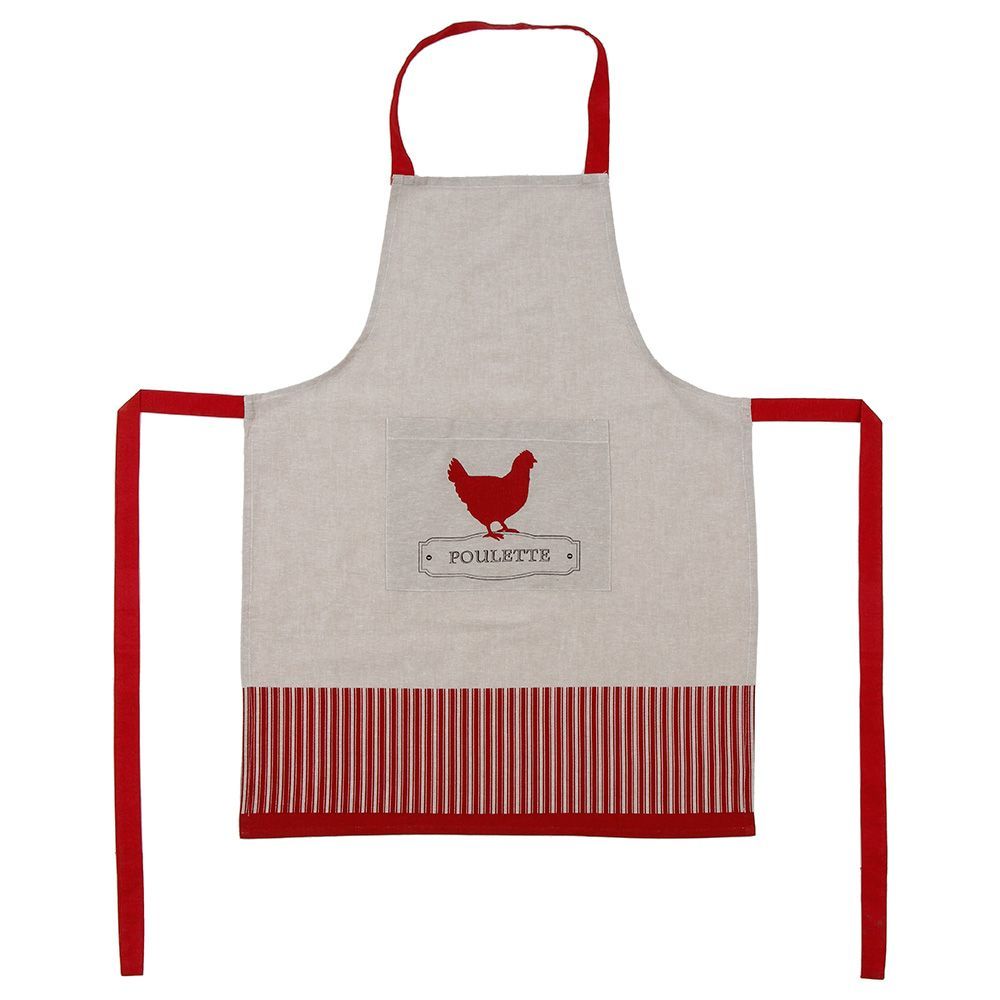 Delantal Gourmet Modelo Poulette 60X80Cm