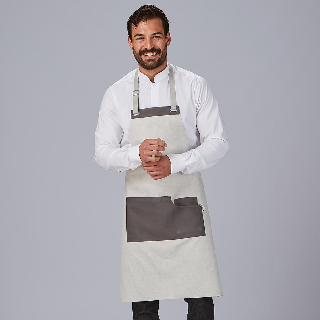 Delantal peto bicolor colores