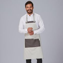 Delantal peto bicolor colores