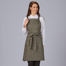 Delantal peto bolsillo cartera colores