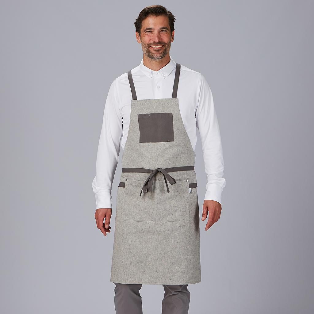 Delantal peto bolsillo colores