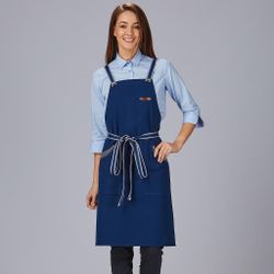 Delantal peto cinta rayas colores