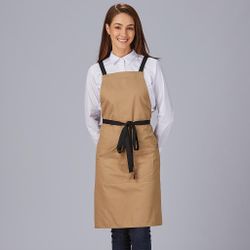 Delantal peto contraste colores