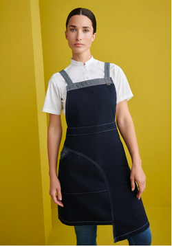 Delantal peto denim colores