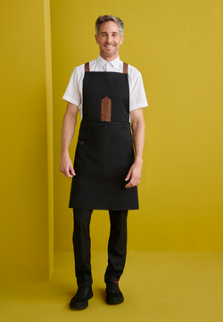 Delantal peto tirantes cruzados colores