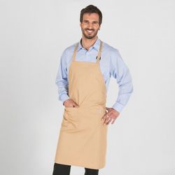 Delantal peto y bolsillo 90x75 Sarga