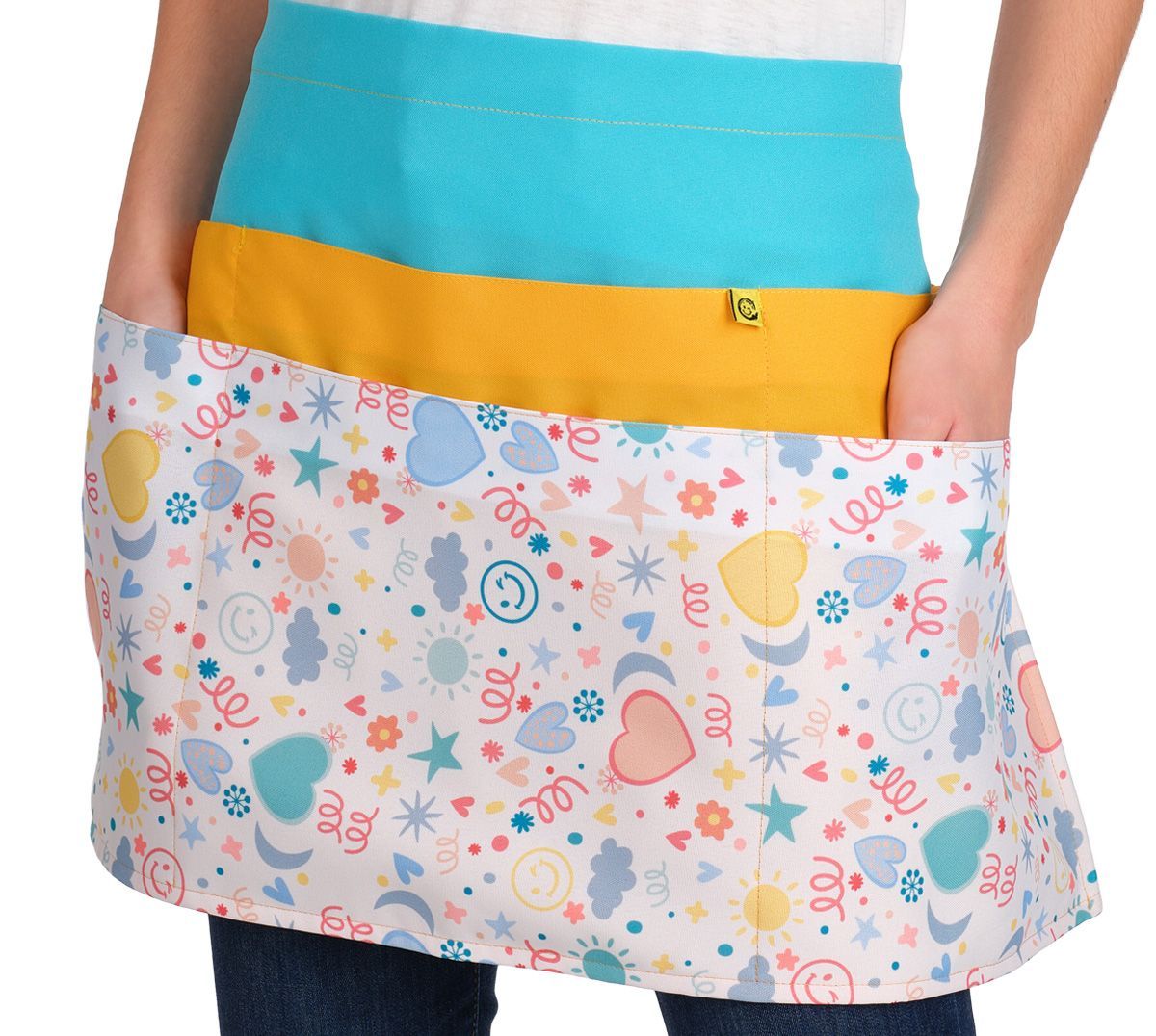 Delantal Unisex Diver (6 Bolsillos)