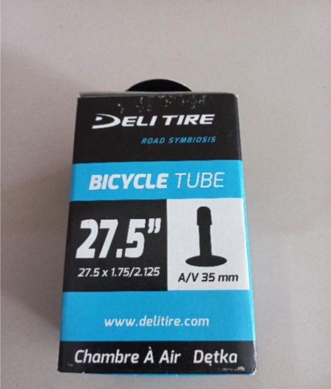 Deli Cámara de Aire bicicleta 27.5" x 1.75/2.125  A/V 35 mm