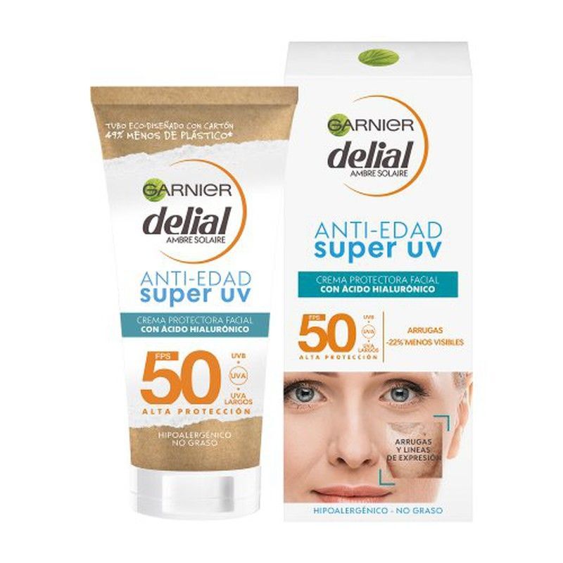 Delial Crema Facial 50 F-50 Antiarrugas