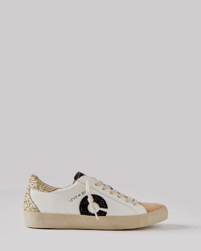 Deportivas Corina Color Oro-Negro Modelo M3503