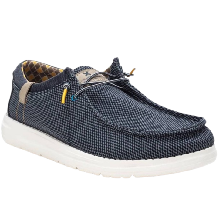 Deportivo con cordones jaspeado Xti Navy