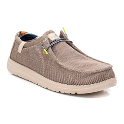 Deportivo con cordones jaspeado Xti Taupe