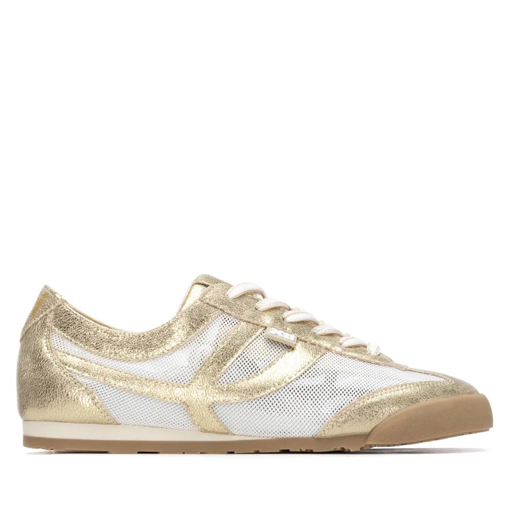 Deportivo con cordones rejilla combinado Xti Oro