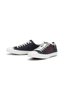 Deportivo con tejido tejano y cordones Jack & Jones Navy Blazer