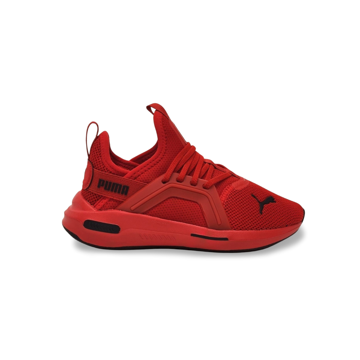 Deportivos Puma 401511 textil rojo