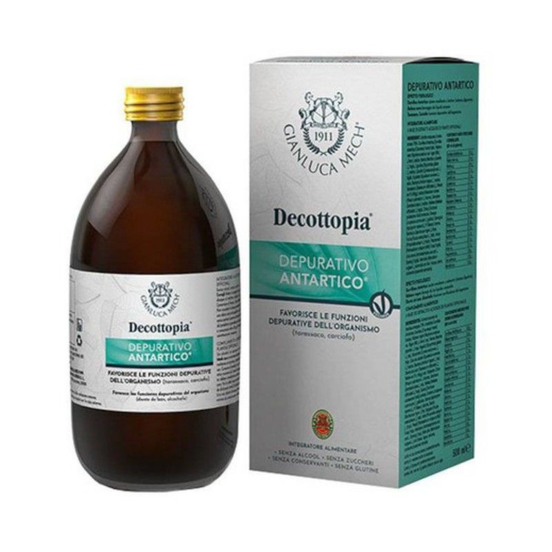 Depurativo Antártico 500ml Decottopia Gianluca Mech Hepático Y Renal Dieta Detox Para Adelgazar