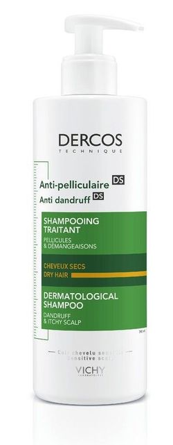 Dercos Champú Anticaspa DS Cabello Seco 390 ml