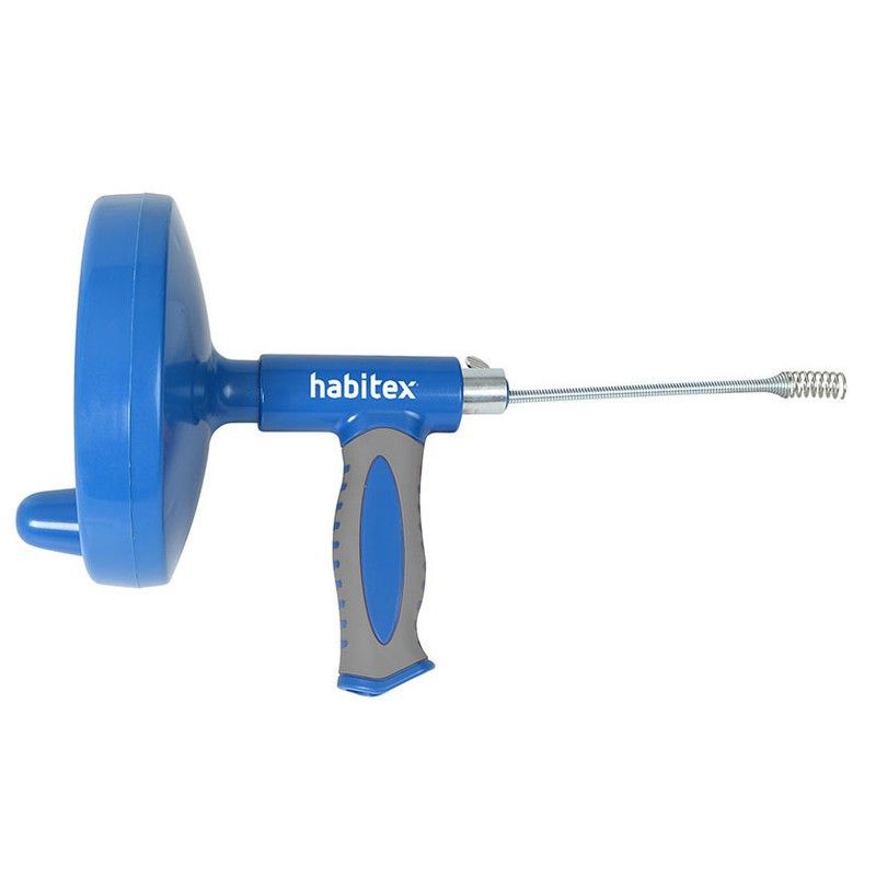 Desatascador manual de espiral HABITEX Desatascador Manual De Espiral 6Mmx4,6Mm