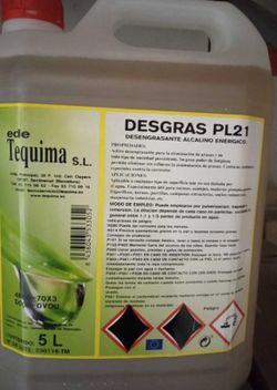 Desengrasante Hornos Ede Pl21