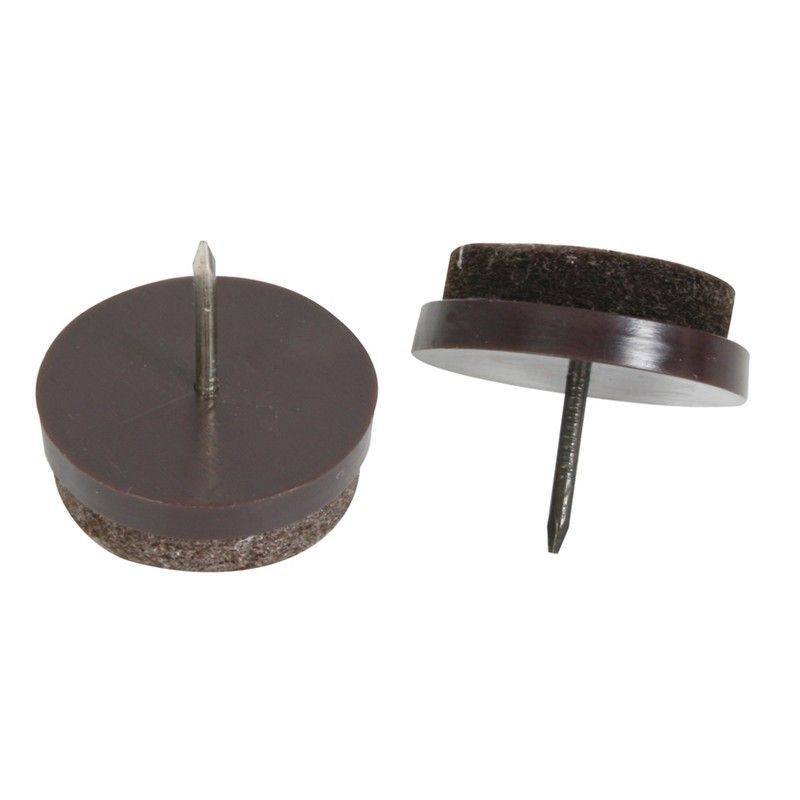 Deslizante Nylon Con Fieltro 20mm 4 Unidades