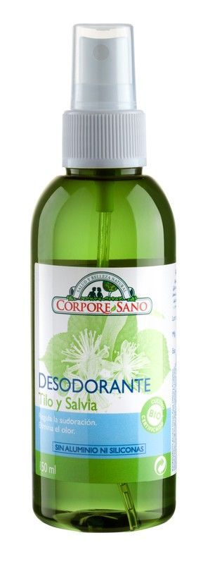 Desodorante Tilo Salvia Bio 150 ml de Corpore Sano