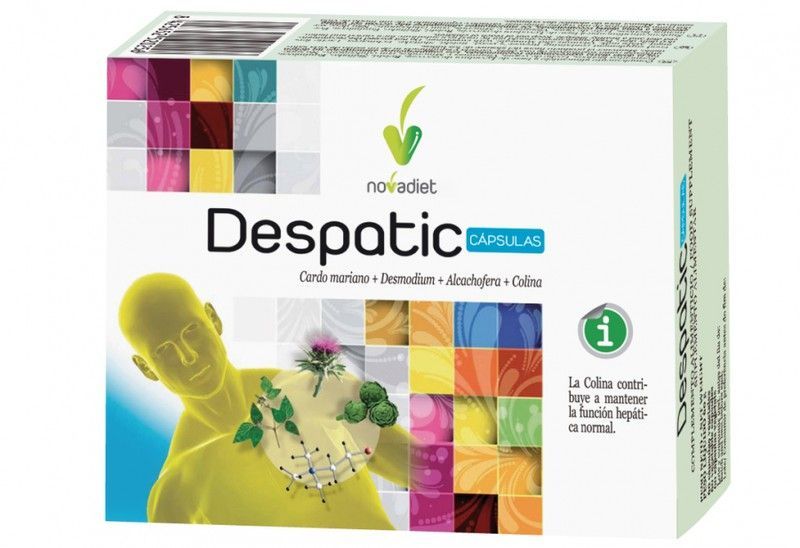 Despatic Black 60 Cápsulas Novadiet