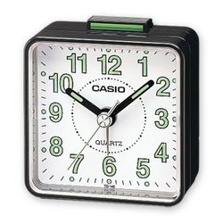 Despertador Casio Analógico Negro TQ-140-1BEF