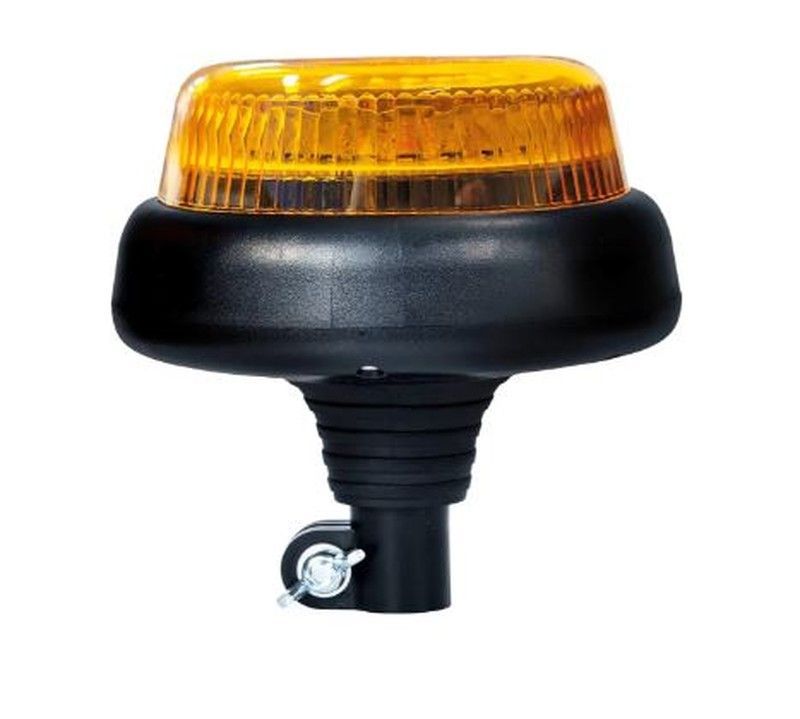 Destallante LED Fijo Flexible 12/24v Ámbar 1 Destello