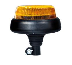 Destallante LED Fijo Flexible 12/24v Ámbar 1 Destello