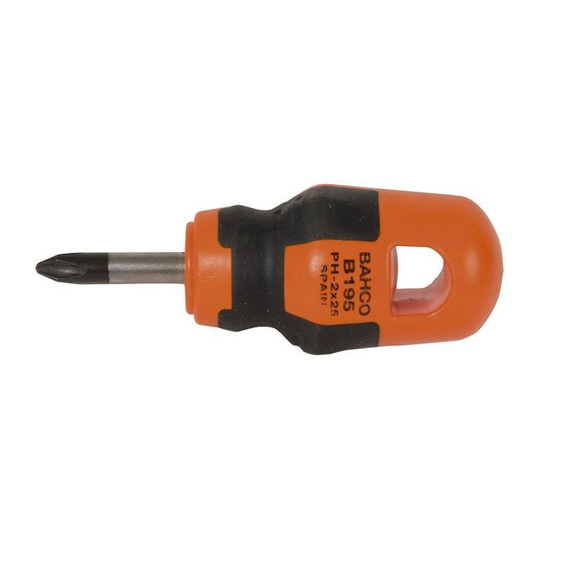 Destornillador BAHCO Premium Destornill.Phillips Carroc.Nº2X25