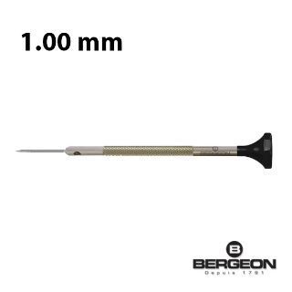 Destornillador De Precisión Bergeon Acero 045075/4 Punta Plana De 1.00mm
