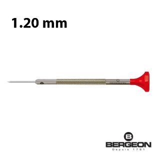 Destornillador De Precisión Bergeon Acero 045075/5 Punta Plana De 1.20mm