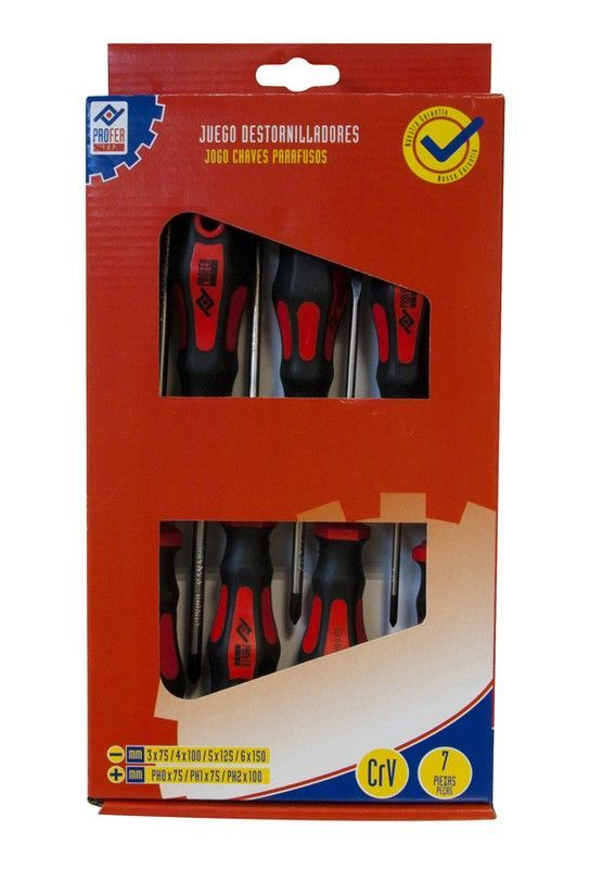 Destornillador Jgo 7Pz Pl/Ph