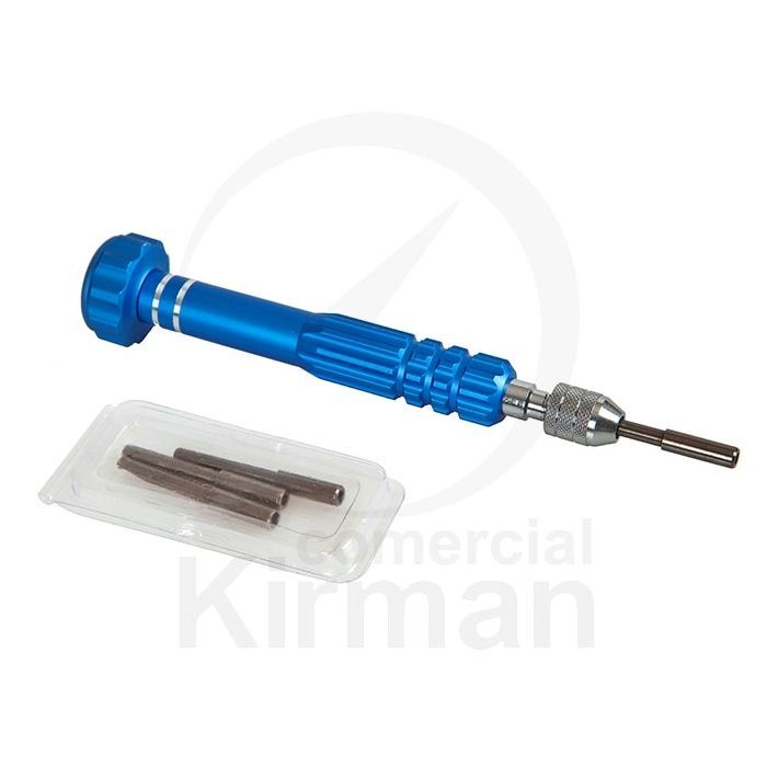 Destornillador Multifunción Aluminio 45100 6 Mechas Intercambiables