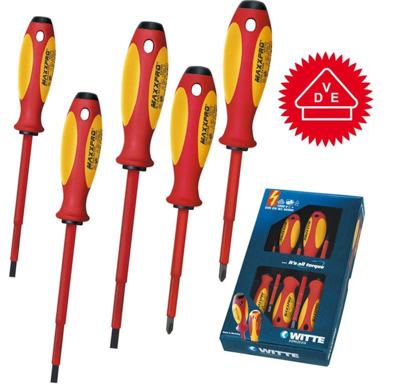 Destornillador Vde 1000V Jgo 5