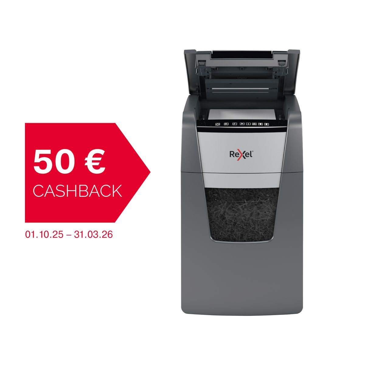 Destructora automática Optimum 150M. Micro corte P-5